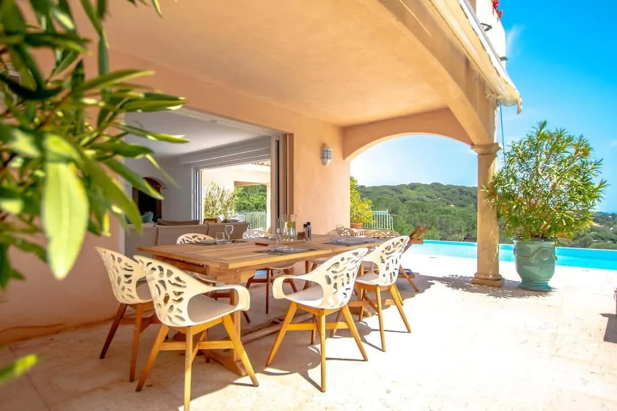 Prázdninový dům Villa Sea View Ramatuelle Francie